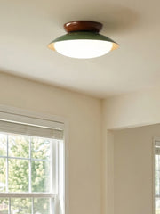 Oribela Modern Dome Ceiling Lamp – Soft LED Light for Bathroom and Living Space